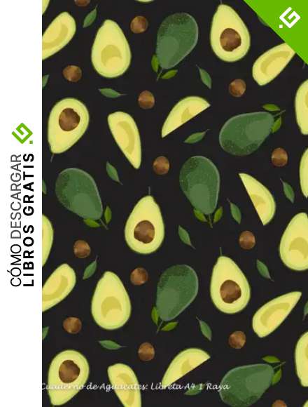 Cuaderno de Aguacates: Libreta A4 1 Raya: 100 p&aacute;ginas - libreta A4 rayas tapa blanda con portada de aguacates - libreta a4 rayas con margen - cuaderno ... bonitas a4 rayas - libreta de aguacates