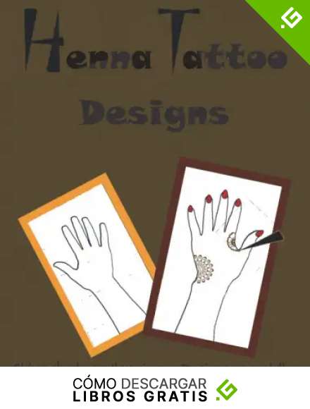 Cuaderno de bocetos de dise&ntilde;os de henna:: Para practicar henna en papel / Henna Hand Template Pages