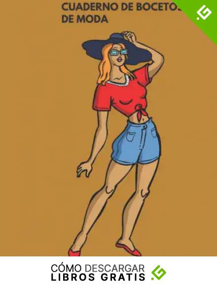 Cuaderno de bocetos de moda: Libro de Dibujo de Moda con Plantilla de Figuras