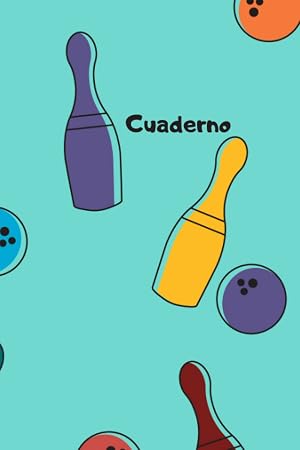Cuaderno de Bolos: Cuaderno de Bolos, lindo cuaderno de papel rayado para la escuela, estudiantes, cuaderno para ni&ntilde;os, ni&ntilde;as, adolescentes, cuaderno de Bolos, amante de los Bolos