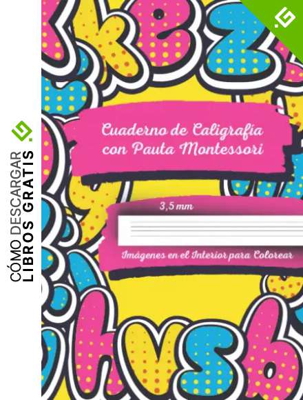 Cuaderno de Caligraf&iacute;a con Pauta Montessori: Libro para Practicar la Escritura con Letra Ligada utilizando hojas pautadas Montessori de 3,5 mm. Especialmente favorable para Ni&ntilde;os entre 6 y 12 a&ntilde;os.