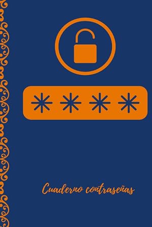 Cuaderno de contrase&ntilde;as: Libro Password, datos de usuario, claves de acceso y direcciones de internet: Cuaderno guarda contrase&ntilde;as con &iacute;ndice alfab&eacute;tico- Tama&ntilde;o de bolsillo: (6" x 9"). 110 p&aacute;ginas