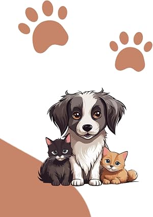 Cuaderno de cuidados de mascotas: Agenda para mascotas, incluye toda la informaci&oacute;n para el cuidado de tu mascota/diario de perros