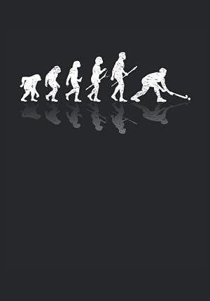 Cuaderno de evoluci&oacute;n de hockey sobre c&eacute;sped: Cuaderno punteado, formato B5 con tapa blanda, 120 p&aacute;ginas numeradas con &iacute;ndice y descripci&oacute;n general ... sobre c&eacute;sped, rastreador de entrenamiento