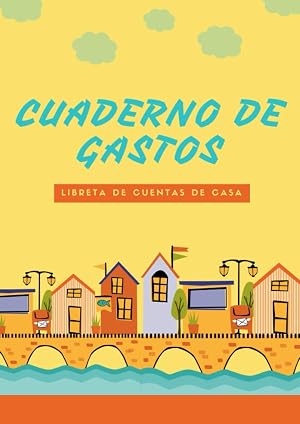 Cuaderno De Gastos: Libreta de cuentas de casa para controlar tus ingresos y gastos Sin Fecha para 5 a&ntilde;os (60 meses), Budget Planner y Cuaderno de ... personales , para familias, Formato A4