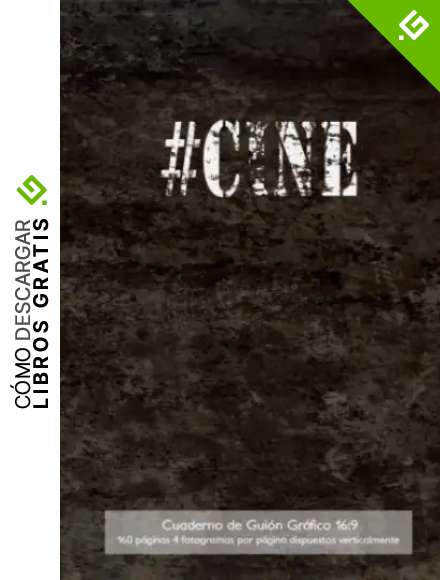 Cuaderno de Gui&oacute;n Gr&aacute;fico 16:9 120 p&aacute;ginas con 4 fotogramas por p&aacute;gina dispuestos verticalmente: 17,78 x 25,4 cm Cuaderno con tapa en negro grunge, ... publicistas y t&eacute;cnicos de animaci&oacute;n