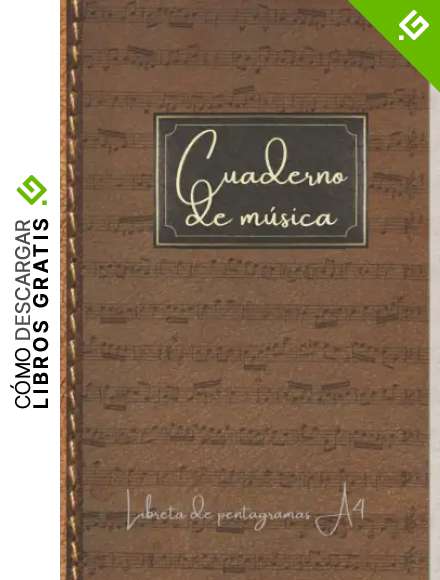 Cuaderno de m&uacute;sica - Libreta de pentagramas A4: Papel pentagramado para escribir composiciones musicales. Pauta musical N&ordm;3