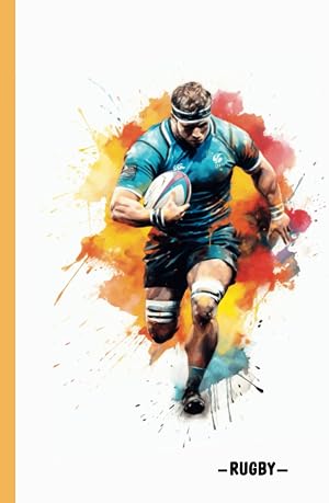 Cuaderno de Rugby: Cuaderno para amantes de Rugby - 100 p&aacute;ginas - Regalo ideal para ni&ntilde;os, adolescentes o adultos