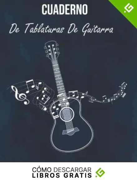Cuaderno de tablaturas de guitarra: 120 p&aacute;ginas 7 tabs por p&aacute;gina. Ideal para m&uacute;sicos, estudiantes de guitarra,profesores de musica.