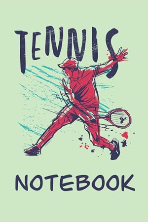 Cuaderno de tenis: Cuaderno 120 p&aacute;ginas, tama&ntilde;o 15, 24 x 22, 86 cm