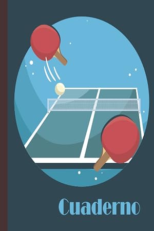 Cuaderno de tenis de mesa: Cuaderno de tenis de mesa, cuaderno de papel rayado para la escuela, estudiantes, regalo para ni&ntilde;os, ni&ntilde;os, ni&ntilde;as, cuaderno de tenis de mesa, amante del tenis de mesa