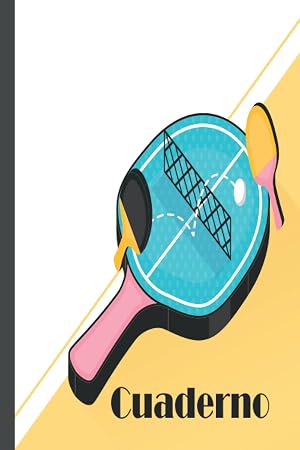 Cuaderno de tenis de mesa: Cuaderno de tenis de mesa, cuaderno de papel rayado para la escuela, estudiantes, regalo para ni&ntilde;os, ni&ntilde;os, ni&ntilde;as, cuaderno de tenis de mesa, amante del tenis de mesa