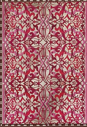 Cuaderno Persia 2: notitieboek met reli&euml;f rose/rood (Persa)