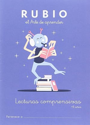 Cuaderno rubio lecturas comprensivas + 6 a&ntilde;os