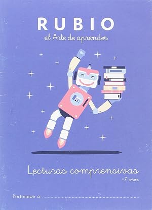 Cuaderno rubio lecturas comprensivas + 7 a&ntilde;os