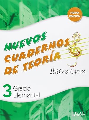 Cuadernos de Teor&iacute;a, Grado Elemental Volumen 3 (RM Teoria de la musica)