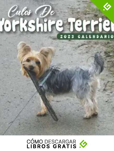 Culos de Yorkshire Terrier Calendario: Calendario 2023 - 8.5''x8.5'' - Regalos para familiares y amigas amigos