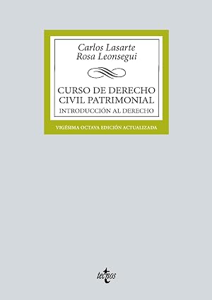 Curso de Derecho Civil patrimonial: Introducci&oacute;n al Derecho (Derecho - Biblioteca Universitaria de Editorial Tecnos)