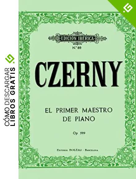 CZERNY - Op. 599 Primer Maestro para Piano (Iberica)