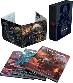 D&D SET DE REGALO DE LOS REGLAMENTOS B&Aacute;SICOS: Player&rsquo;s Handbook / Dungeon Master&rsquo;s Guide / Monster Manual / DM Screen (Dungeons & Dragons)