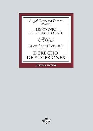 Derecho de sucesiones: Lecciones de Derecho Civil (Derecho - Biblioteca Universitaria de Editorial Tecnos)