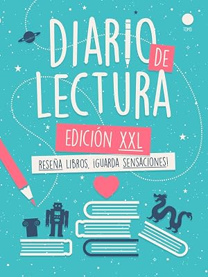 Diario de Lectura XXL (Gama Ocean): Rese&ntilde;a libros. Guarda sensaciones. &iexcl;Para 100 Libros, con Curva de Inter&eacute;s y Biblioteca Visual!