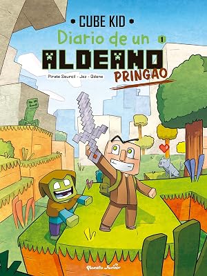 Diario de un aldeano pringao. C&oacute;mic 1: Un nuevo guerrero (Minecraft)