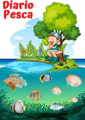 DIARIO PESCA: Un diario para que los j&oacute;venes pescadores anoten sus primeras experiencias de pesca, con m&aacute;s de 100 p&aacute;ginas para registrar sus emocionantes salidas llenas de sorpresas.