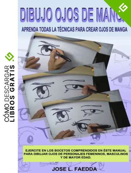 Dibujo ojos de manga