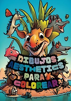 Dibujos Aesthetics Para Colorear: &iexcl;Expresa tu arte en 150 p&aacute;ginas en formato A4!