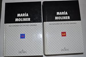 Diccionario uso espa&ntilde;ol (2 vols): 2 volumes: 100 (DICCIONARIOS)
