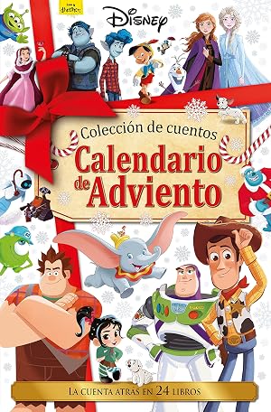 Disney. Calendario de Adviento. La cuenta atr&aacute;s en 24 libros: Colecci&oacute;n de cuentos (Disney. Otras propiedades), versi&oacute;n en espa&ntilde;ol