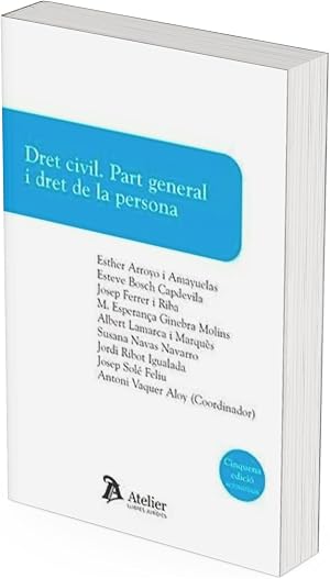 Dret civil. Part general i dret de la persona. 5a ed. (SIN COLECCION)