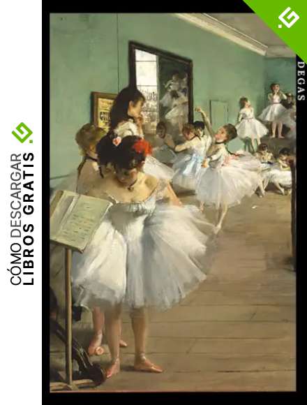 Edgar Degas: La Clase de danza. Cuaderno de notas. Design art&iacute;stico y elegante.