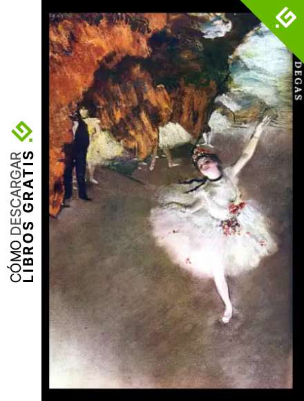 Edgar Degas: La Estrella. Cuaderno de notas. Design art&iacute;stico y elegante.
