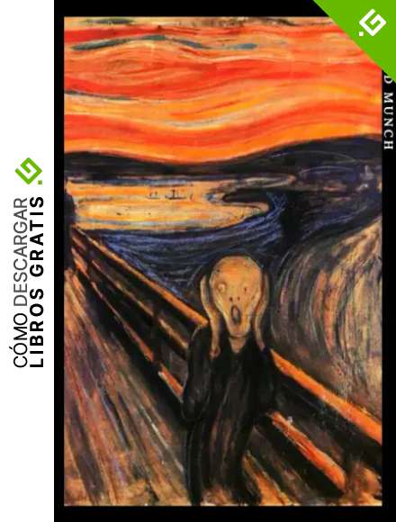 Edvard Munch: El grito. Cuaderno de notas. Design art&iacute;stico y elegante.