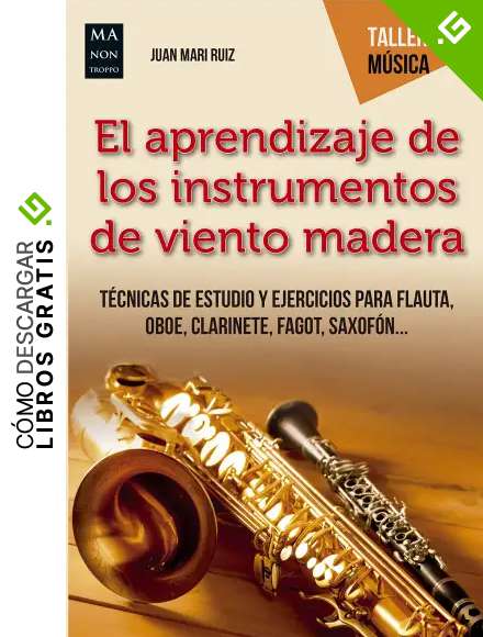 El aprendizaje de los instrumentos de viento madera: T&eacute;cnicas de estudio y ejercicios para flauta, oboe, clarinete, fagot, saxof&oacute;n... (Taller de m&uacute;sica)