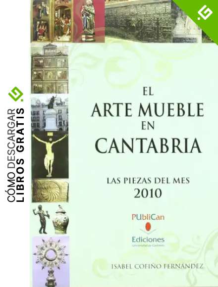 El arte mueble en Cantabria, 2010: La pieza del mes (Analectas)