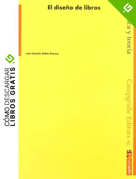 EL DISE&Ntilde;O DE LIBROS