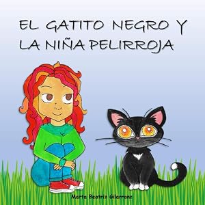 El gatito negro y la ni&ntilde;a pelirroja