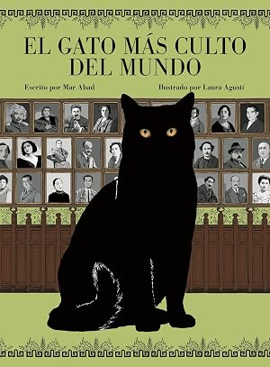 El gato m&aacute;s culto del mundo (Literatura ilustrada)