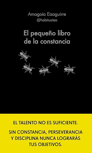 El peque&ntilde;o libro de la constancia