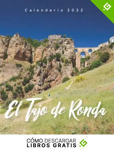 El Tajo Gorge in Ronda Calendario 2022: Calendario 2022 8.5''x8.5'' - Regalos para familiares y amigas amigos - Animales divertidos