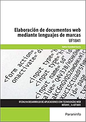 Elaboraci&oacute;n de documentos web mediante lenguajes de marca (Cp - Certificado Profesionalidad)