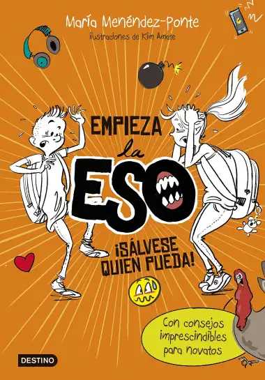 Empieza la ESO. &iexcl;S&aacute;lvese quien pueda!: Ilustraciones de Kim Amate (Diarios)