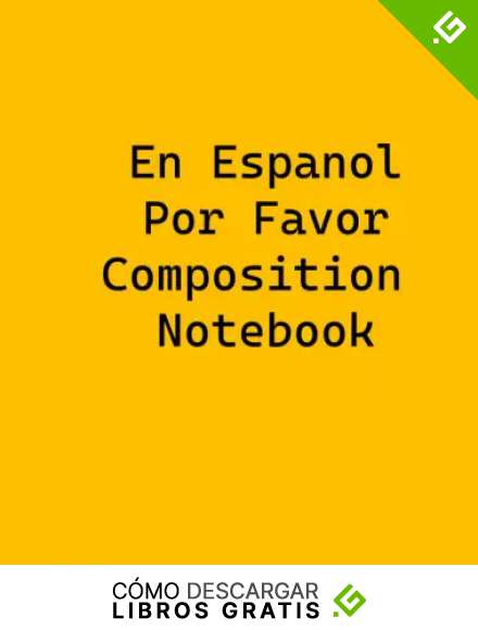 En Espanol Por Favor Composition Notebook: En Espanol Por Favor Composition Notebook : Spanish Teacher Gift or Student College Ruled 110pages lined 8.5x11 inches (Spanish Edition)