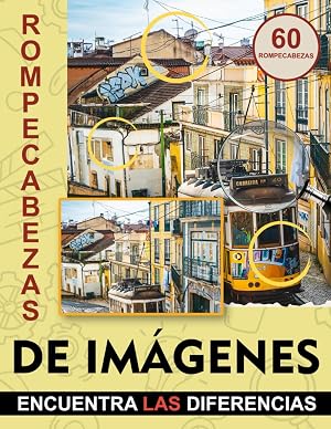 Encuentra las Diferencias Libro de Rompecabezas: Libro de Actividad de Juego de Rompecabezas Encuentra y Compara las Diferencias en las Im&aacute;genes ... Alivio de la Ansiedad, Regalos de Navidad