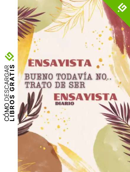 Ensayista: Bueno todovia no.. trato de ser ensayista, cuaderno de redacci&oacute;n de ensayos