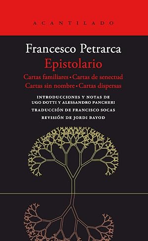 Epistolario: Epistolario/Correspondencia. Cartas familiares, seniles y sine nomine: 468 (El Acantilado)