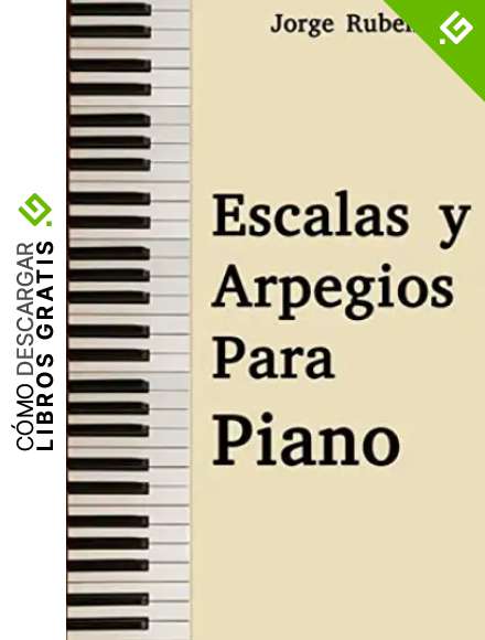 Escalas y arpegios para piano